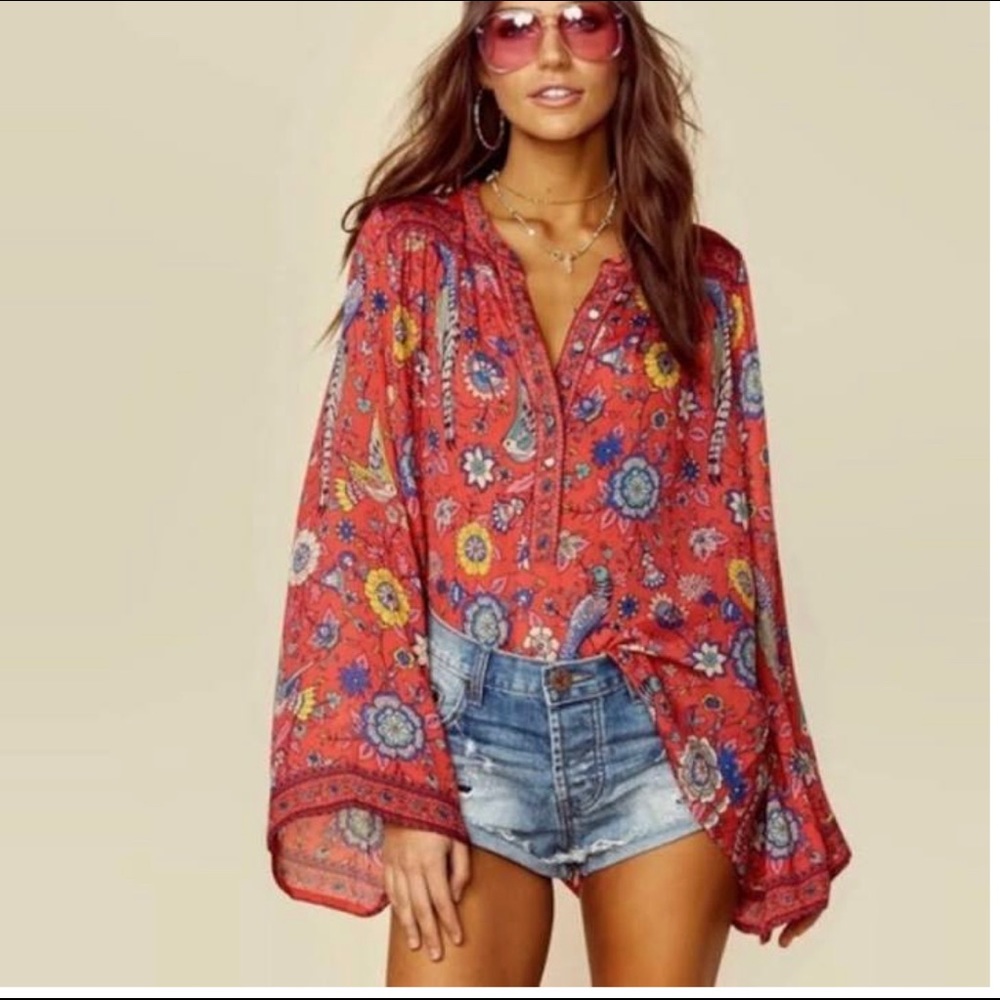 Spell love bird blouse